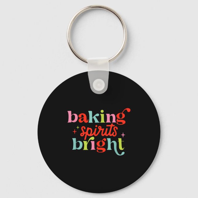 Chaveiro Baking Srits Bright, Christmas Baking Crew  (Frente)