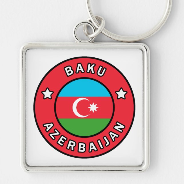 Chaveiro Baku Azerbaijão (Frente)