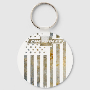 Chaveiro Balancim Usa Camuflagem Chevy Acento Bandeira 1