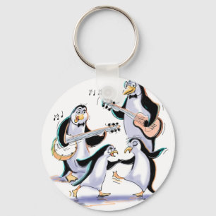 Chaveiro balanço dos pinguins