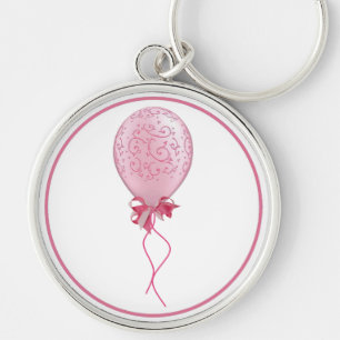 Chaveiro Balão cor-de-rosa 2
