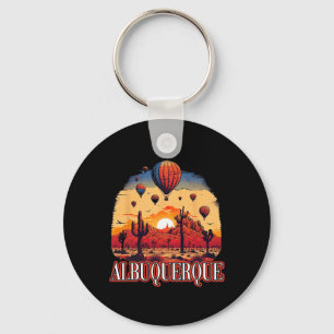 Chaveiro Balão de Albuquerque Novo México Balão de Ar Quent