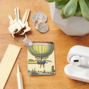 Chaveiro Balão de ar quente de Steampunk da ficção