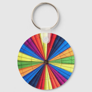 Chaveiro Balão de Ar Quente Dentro de Cadeia-Chave