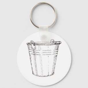 Chaveiro Balde galvanizado