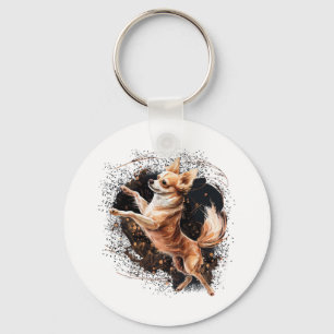 Chaveiro Balé Chihuahua Ballerina dança
