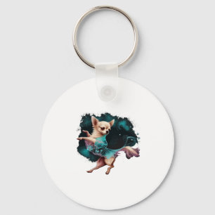 Chaveiro Balé Chihuahua Ballerina dança