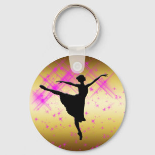 CHAVEIRO BALÉ DANCER SILHOUETTE