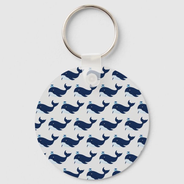 Chaveiro Baleia Azul, Náutica (Frente)
