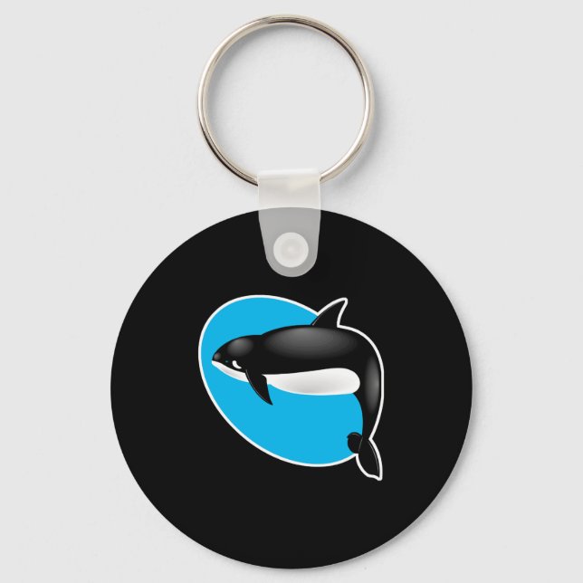 Chaveiro baleia orca (Frente)