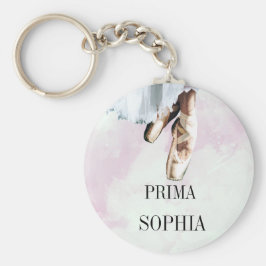 Chaveiro Balés - Slippers Apontam a cor-de-rosa pessoal