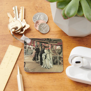 Chaveiro Ball on Shipboard por James Tissot, Arte Vitoriana