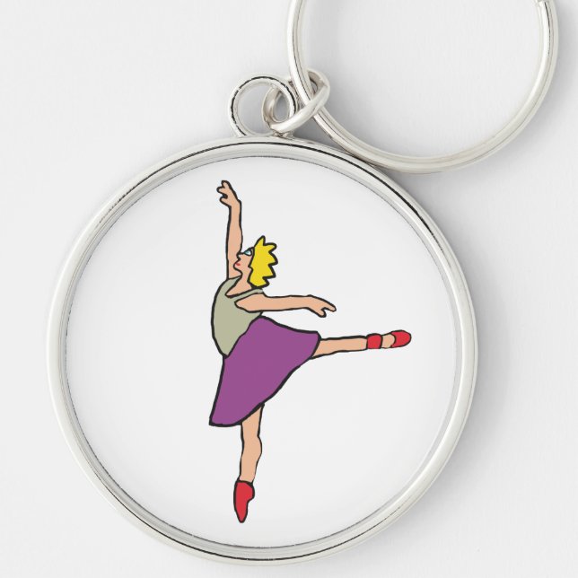 Chaveiro Ballerina Balé Dancer (Frente)