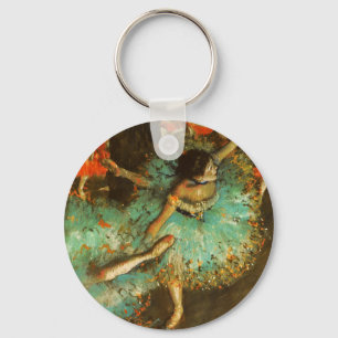 Chaveiro Ballerina Dance Green Dancer Edger Degas Painting