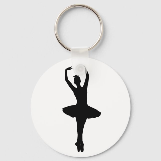 Chaveiro BALLERINA PIROUETTE EN POINTE (Dançador de Balés)  (Frente)