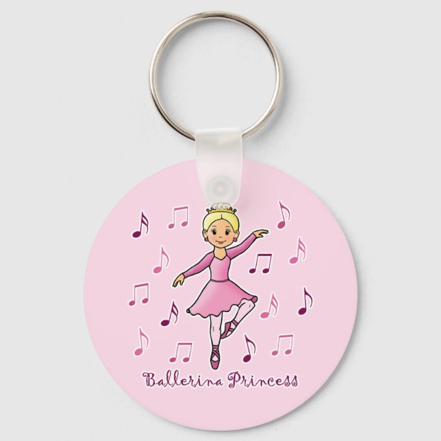 Chaveiro Ballerina Princess (Frente)