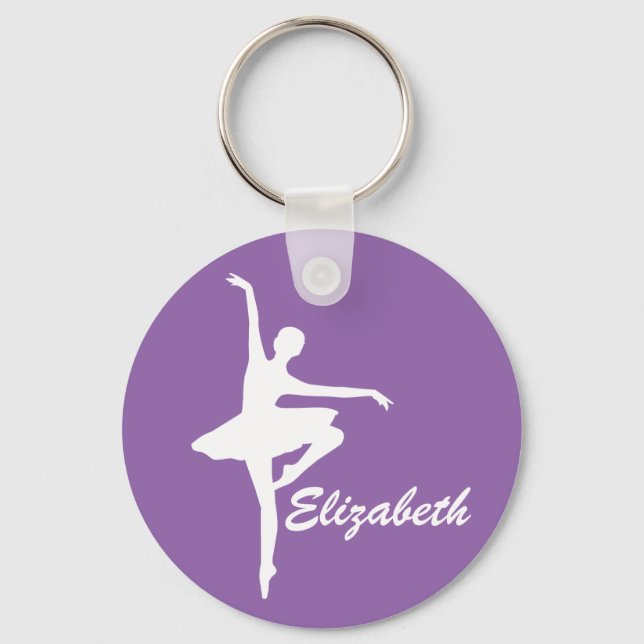 Chaveiro Ballerina Puro Personalizada (Frente)