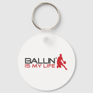 Chaveiro Ballin' é o meu Streetball Life