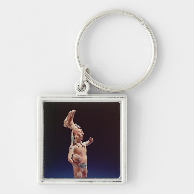 Chaveiro Ballplayer cerimonial, ilha de Jaina, c.600 (Frente)