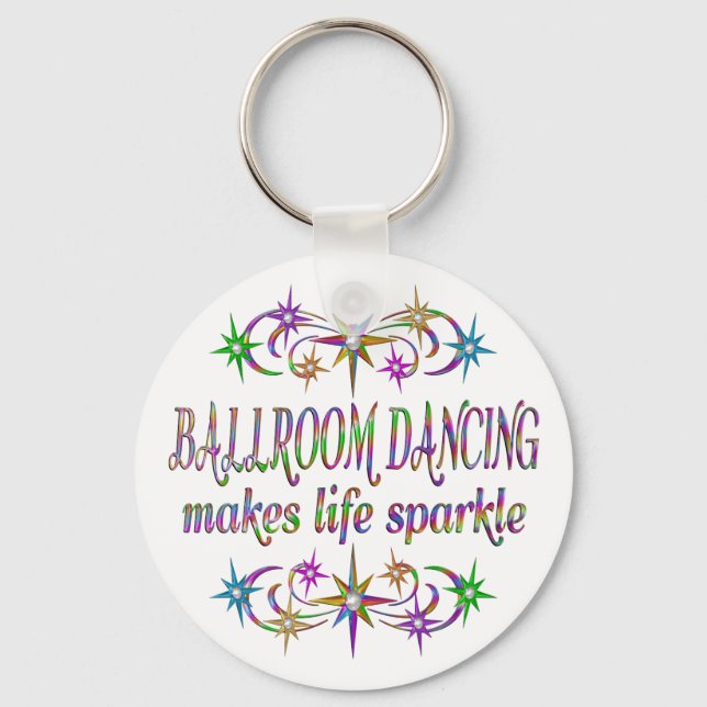Chaveiro Ballroom Dancing Sparkles (Frente)