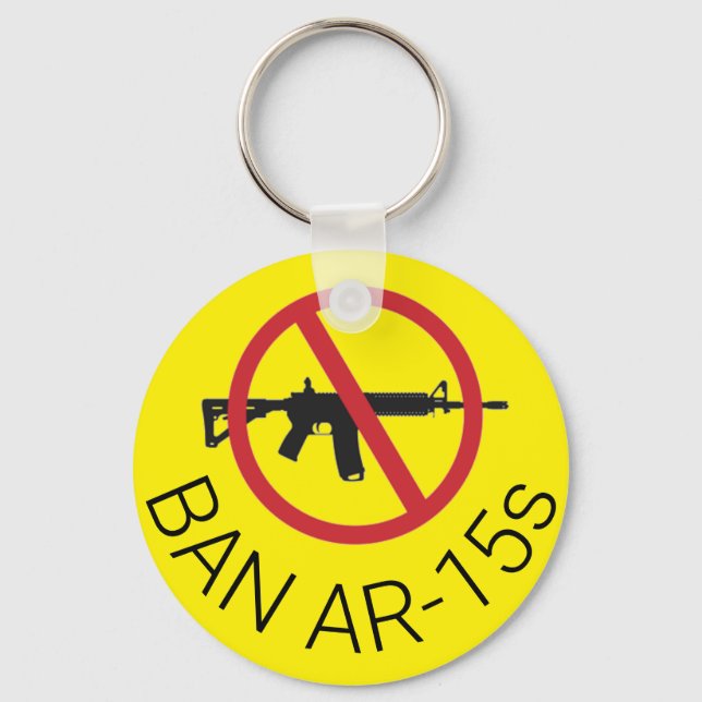 Chaveiro Ban AR-15s personalizável (Frente)