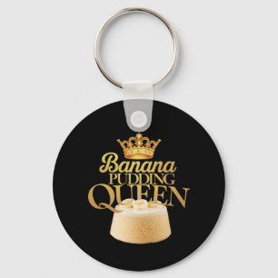 Chaveiro Banana Pudim Queen Ultimate design para Dessert