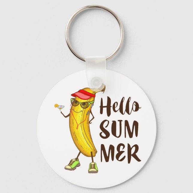 Chaveiro Banana Summer (Frente)