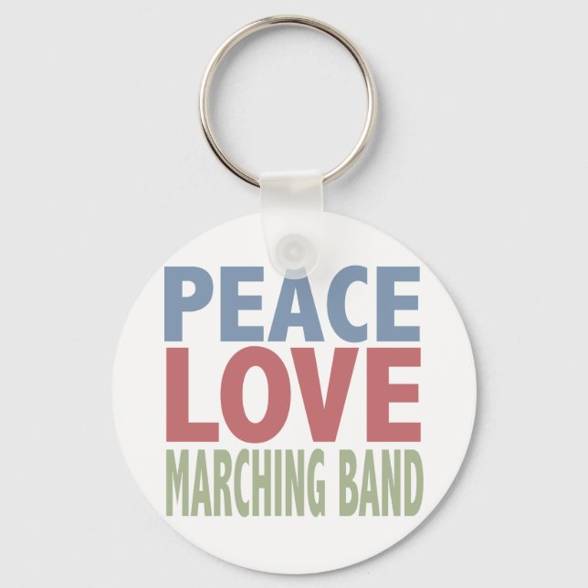 Chaveiro Banda de Marcha do Amor pela Paz (Frente)