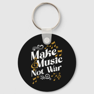 Chaveiro Banda De Violão E Drummer Jazz Faz Música Não Guer