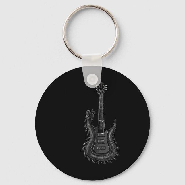 Chaveiro Banda Rock and Roll Guitar s for Men Banda Tee 6 (Frente)