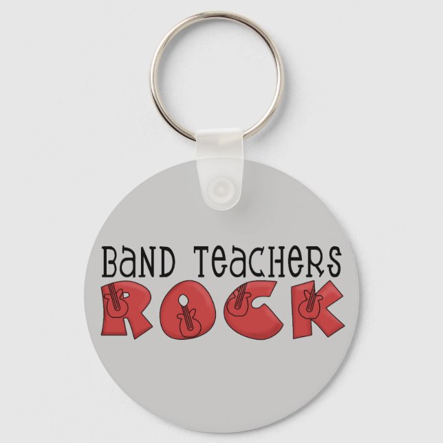 Chaveiro Banda Teachers Rock (Frente)