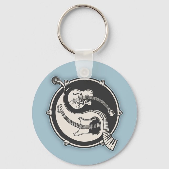 Chaveiro Banda Yin (Frente)