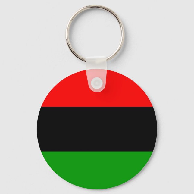 Chaveiro bandeira afro-americana (Frente)
