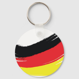 Chaveiro Bandeira alemão pintada
