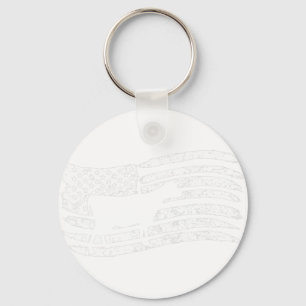 Chaveiro Bandeira Americana