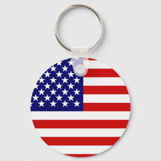 Chaveiro bandeira americana