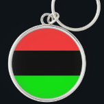 Chaveiro Bandeira Americana Africana<br><div class="desc">Bandeira Americana Africana</div>