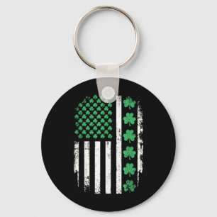 Chaveiro Bandeira Americana Com Camarões Para St Patricks D