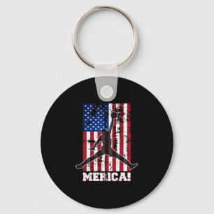 Chaveiro Bandeira Americana Esboço Bandeira Dos EUA 4 De Ju