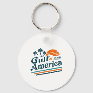 Chaveiro Bandeira Americana G.2025 Do Golfo De Eua