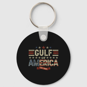 Chaveiro Bandeira Americana G.2025 Do Golfo De Eua