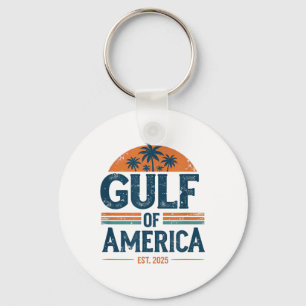 Chaveiro Bandeira Americana G.2025 Do Golfo De Eua