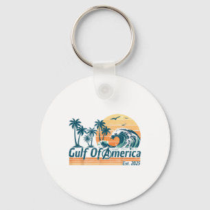 Chaveiro Bandeira Americana G.2025 Do Golfo De Eua