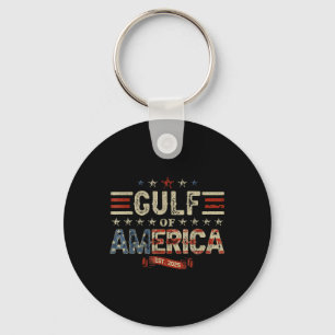 Chaveiro Bandeira Americana G.2025 Do Golfo De Eua