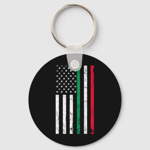 Chaveiro Bandeira Americana Italiana Orgulho 4 De Julho