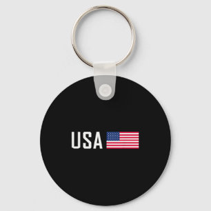 Chaveiro Bandeira Americana Legal Patriótica Homens Mulhere