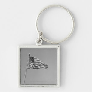 Chaveiro Bandeira americana no mastro
