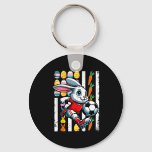 Chaveiro bandeira americana ovos de páscoa coelho jogando f
