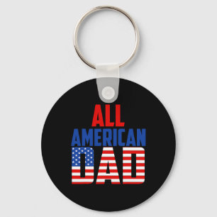 Chaveiro Bandeira Americana Pai Americano Bandeira American