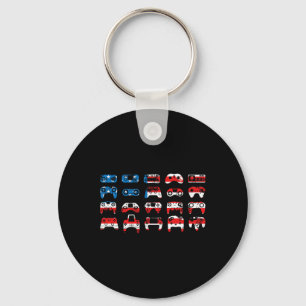 Chaveiro Bandeira Americana Patriota Lar Dos Livres Por Cau